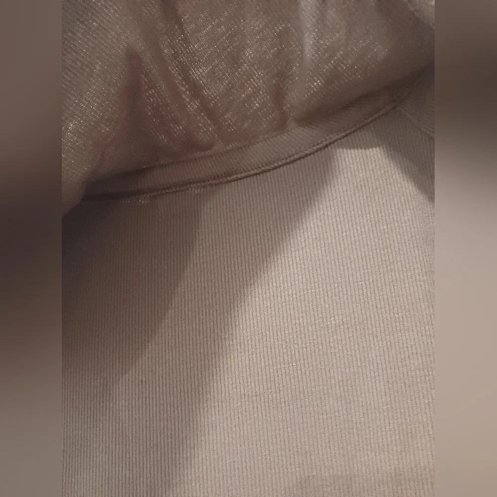 Express Gray Off Shoulder Dress - Picture 8 of 9